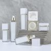 方形金邊壓克力套裝瓶 化妝品容器批發